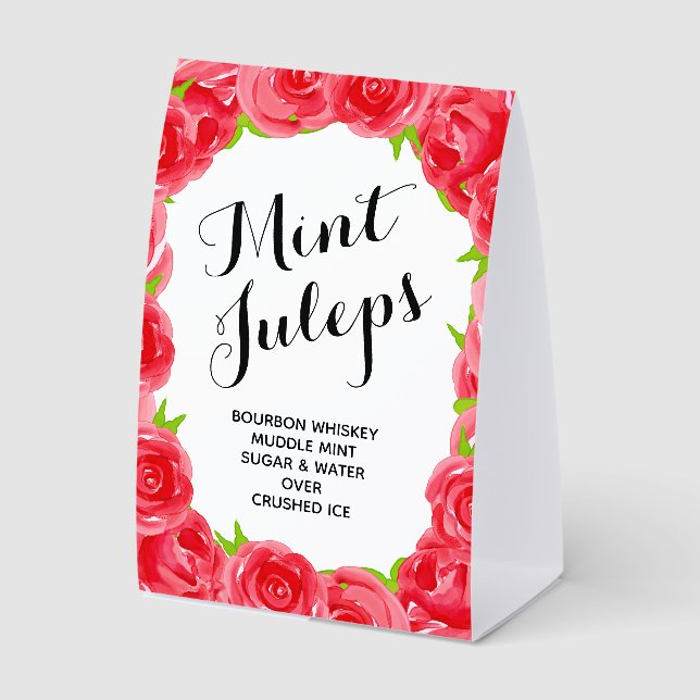 Red Roses Mint Juleps (Front)