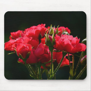 Red Roses Mouse Mat