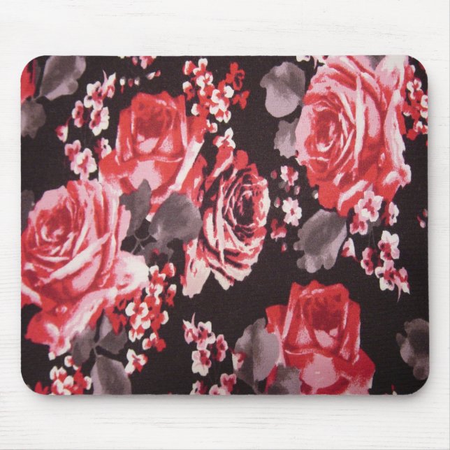 RED ROSES MOUSE MAT (Front)