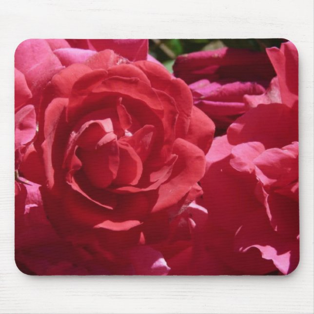 Red Roses Mouse Mat (Front)