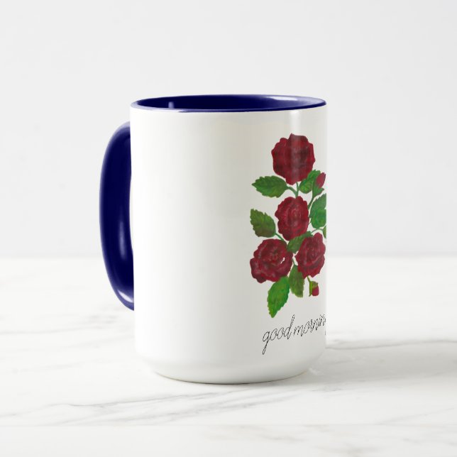 red roses Mug (Front Left)