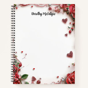 Red Roses  Notebook