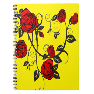 Red roses Notebook
