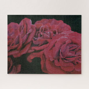 Red Roses Painting Puzzle