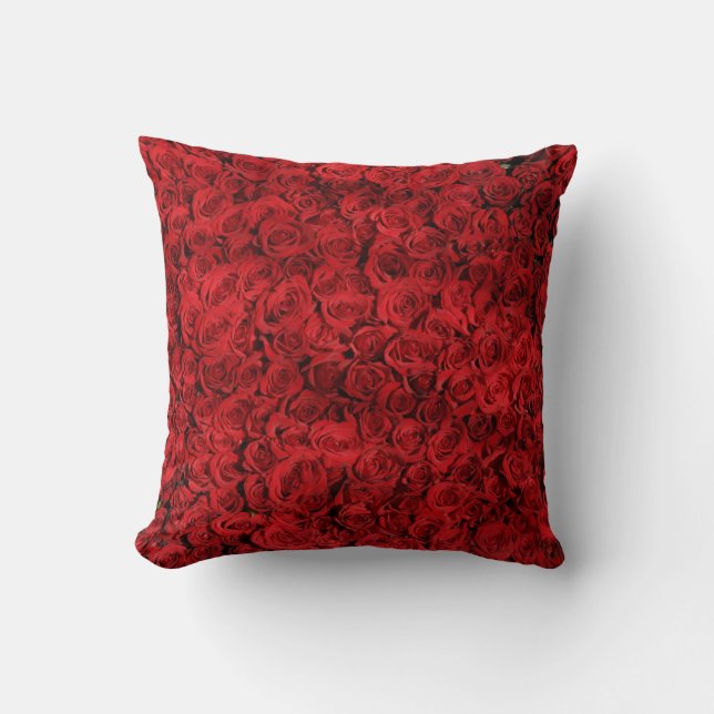 Red Roses Pattern-37431 Cushion (Front)