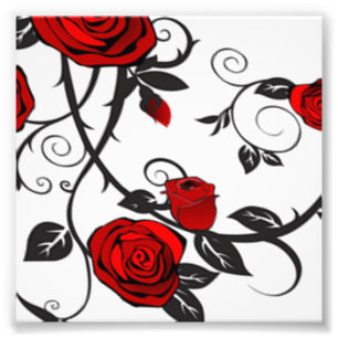 Red Roses Photo Print