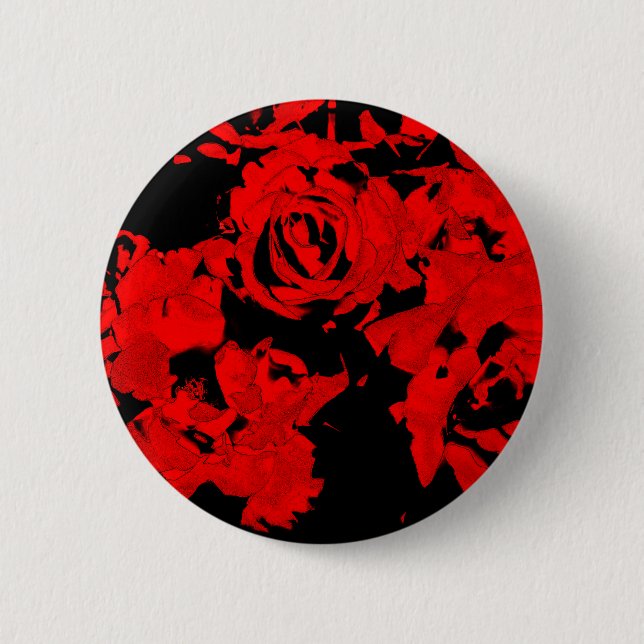 Red Roses Pin (Front)