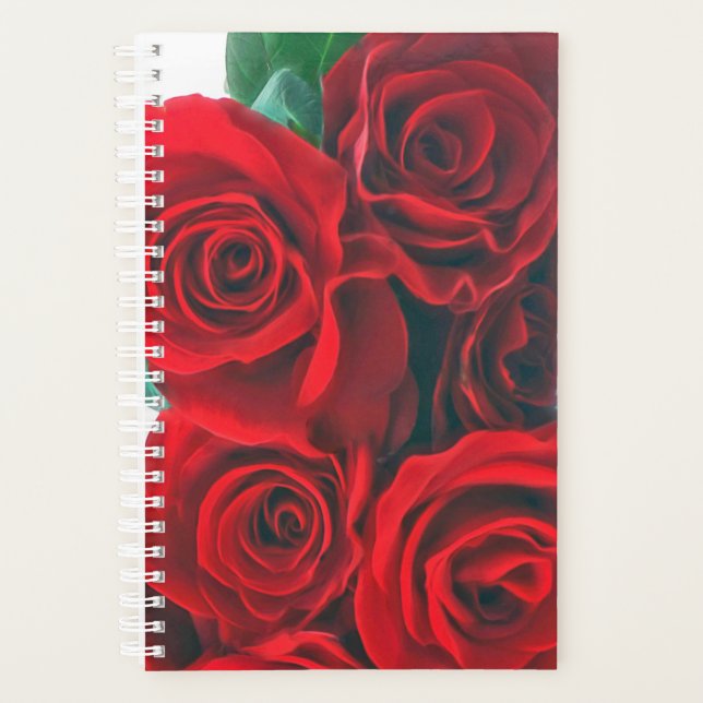 Red Roses Planner (Front)