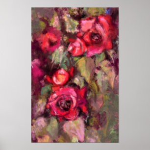 Red Roses Poster