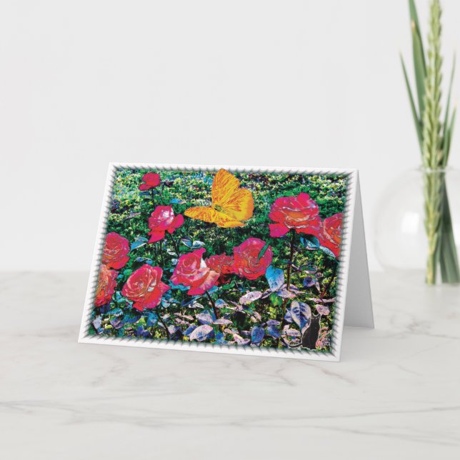 Red Roses Red Roses Card (Front)