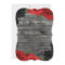Red Roses Rustic Wood Black Lace Wedding