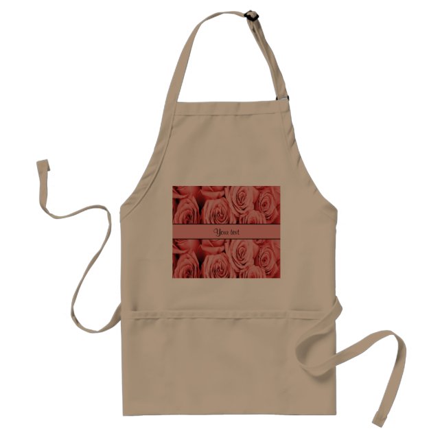 Red Roses Standard Apron (Front)