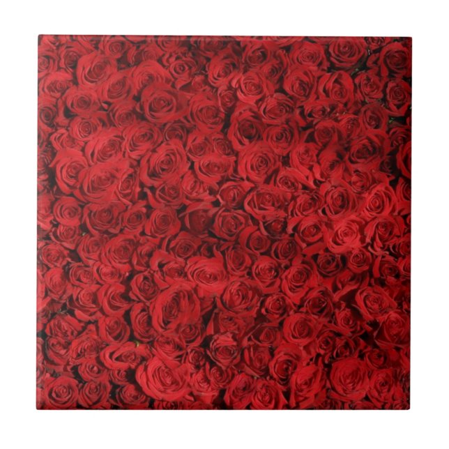 Red Roses Tile (Front)