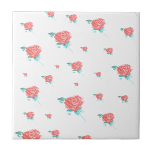 Red Roses Tile