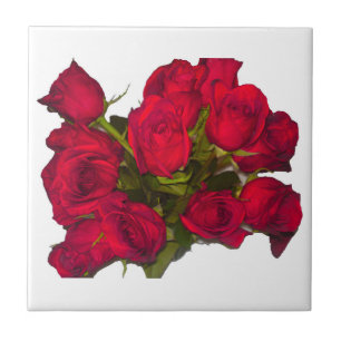 Red Roses Tile
