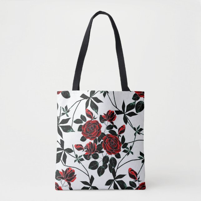 Red roses . tote bag (Front)