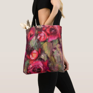 Red Roses Tote Bag