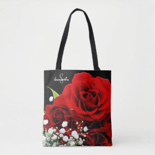 Red Roses Tote bag