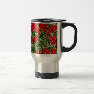 Red Roses_ Travel Mug