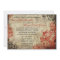 Red Roses Vintage Wedding Invitation