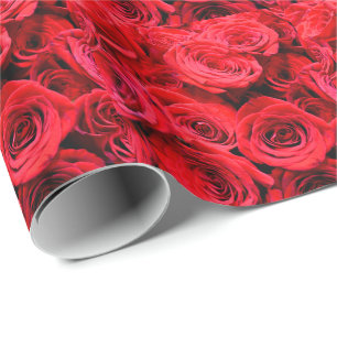 Red Roses Wrapping Paper