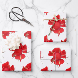 Red Roses,  Wrapping Paper Sheet