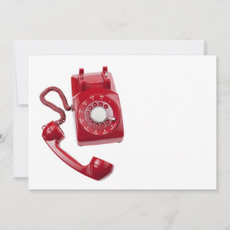 Red Rotary Phone