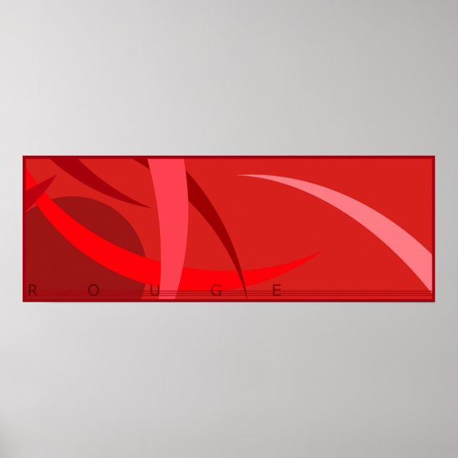 red rouge poster (Front)