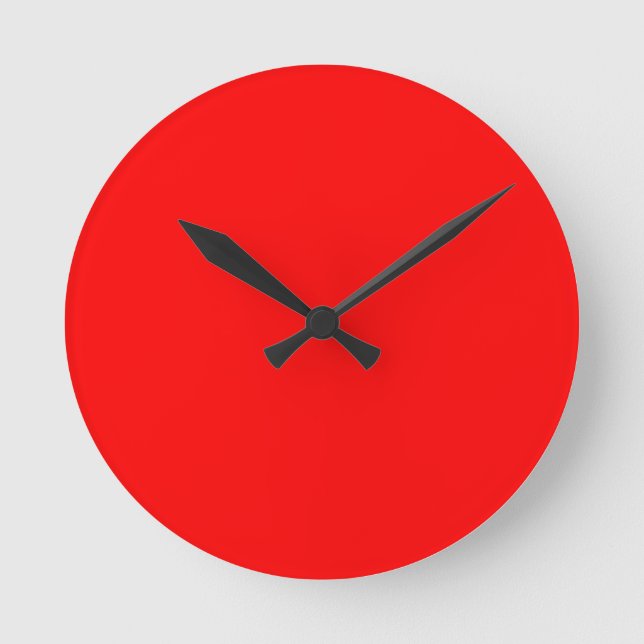 Red Round Clock (Front)