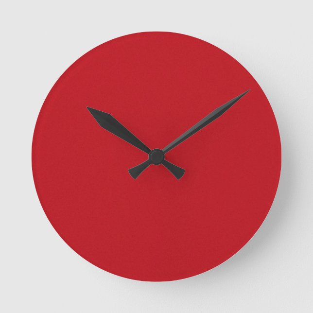 Red Round Clock (Front)