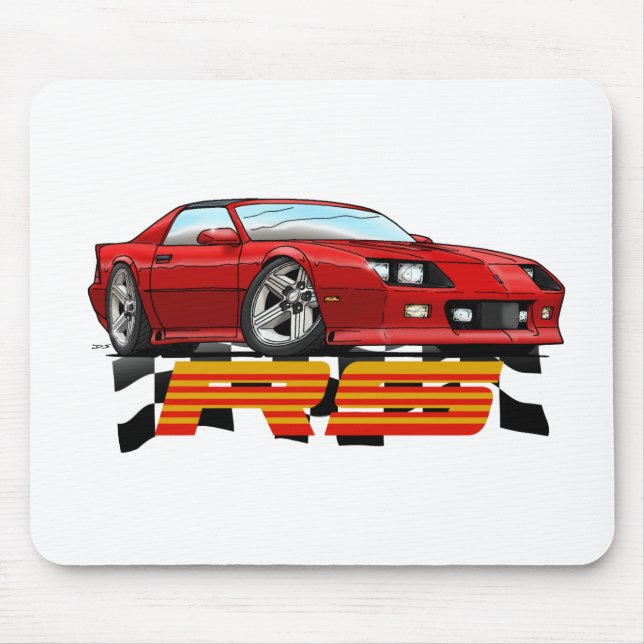 Red_RS_3G Mouse Mat (Front)