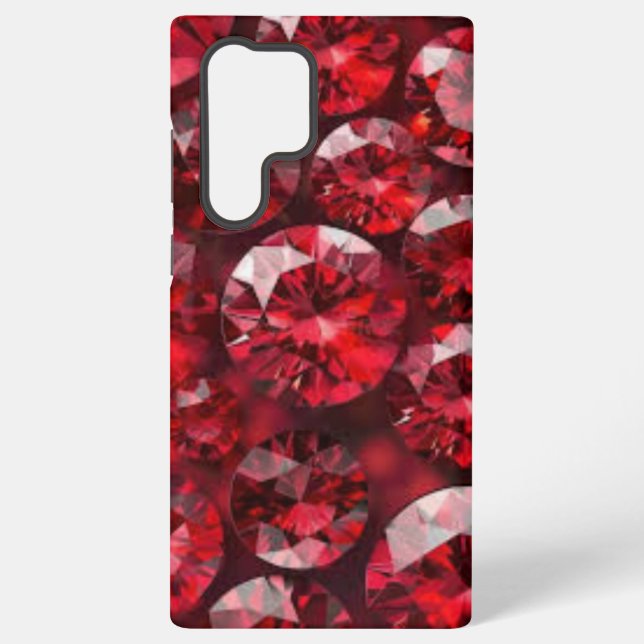 Red Rubies iPhone / iPad case (Back)