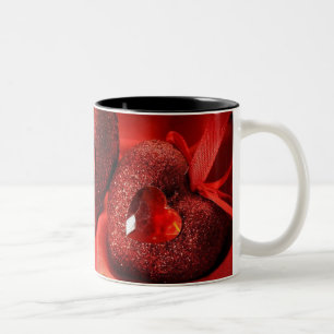 Red Ruby Heart Mug