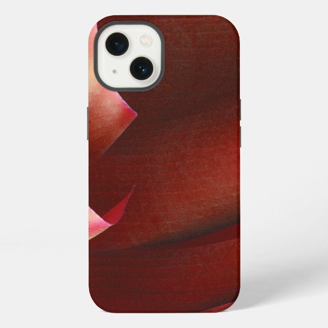 Red Ruffles iPhone Case (Back)