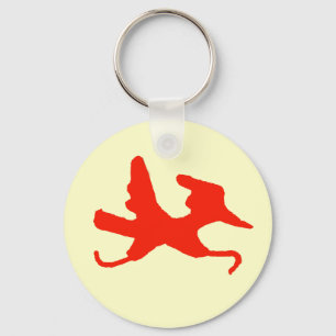 Red Runner Keychain