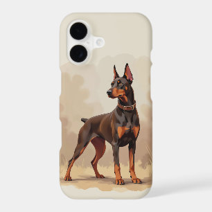 Red Rust Brown Doberman Pinscher Dog