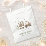 Red Rust Farm Animals Tractor Kids Birthday Favour Bags<br><div class="desc">If you need any other matching product or customisation,  kindly message via Zazzle.</div>