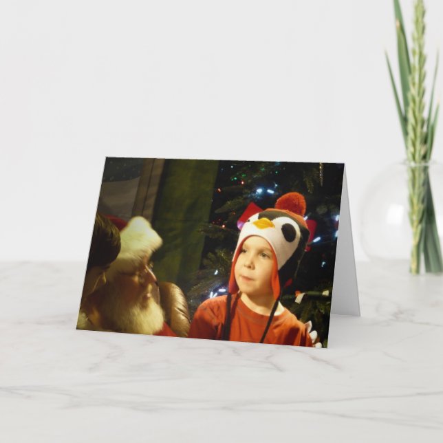 Red Ryder BB Gun Holiday Card (Front)