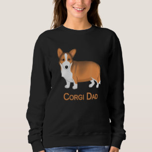 Red Sable Cardigan Welsh Corgi Dad Dog Sweatshirt