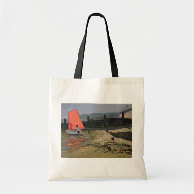 Red Sail Isle of Wight Tote Bag (Front)