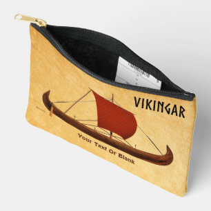 Red Sail Viking Ship II Accessory Pouch