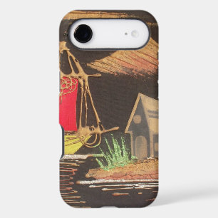 Red Sailboat Landscape Oil Painting Art Print