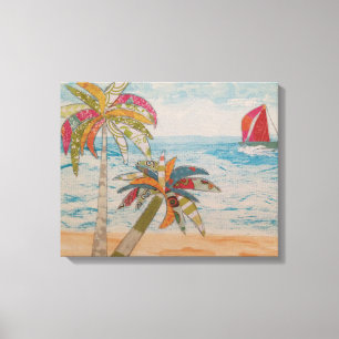Red Sails Canvas Print