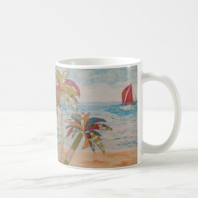 Red Sails Coffee Mug (Right)