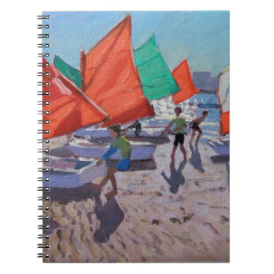 Red Sails Royan France Notebook