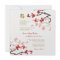 Red Sakura Golden Double Happiness Chinese Wedding