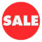 Red Sale Stickers