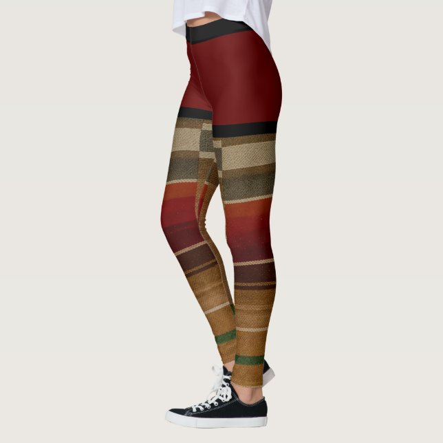 "RED SALSA" - LEGGINGS (Left)