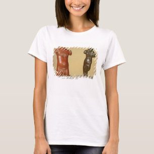 Red sandstone male torso and grey sandstone dancer T-Shirt