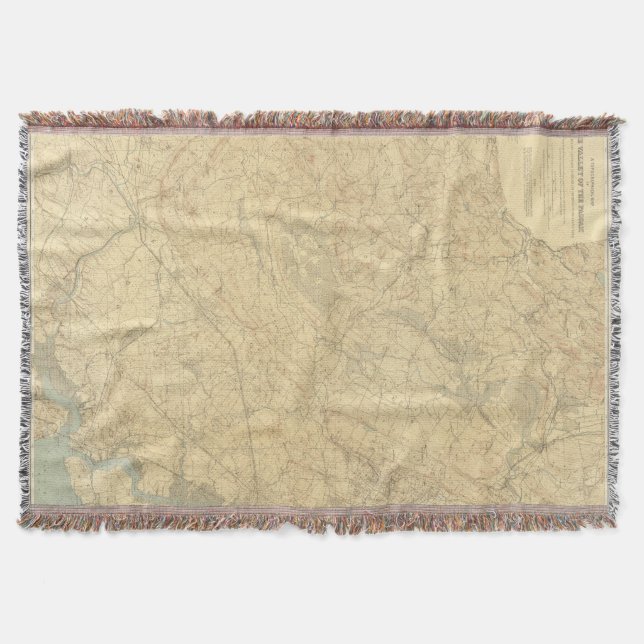 Red Sandstone, New Jersey 2 Throw Blanket (Front)